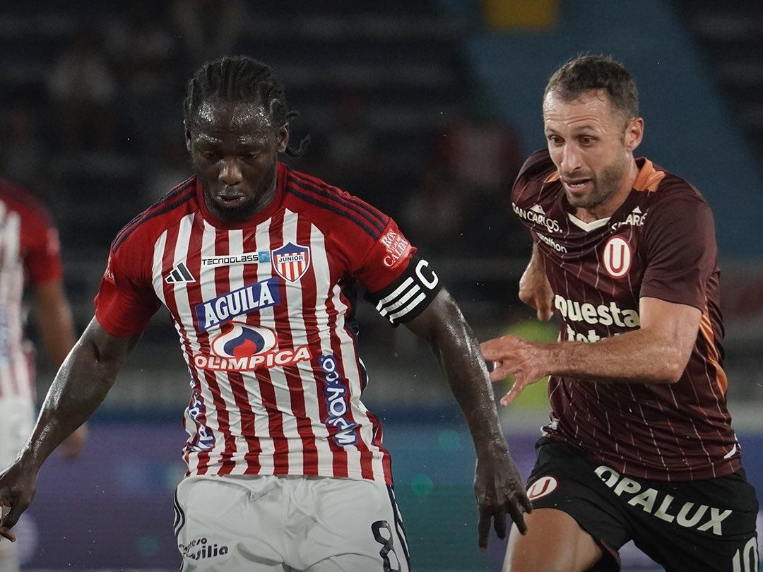 Junior en su juego amistoso ante Universitario / Twitter: @JuniorClubSA