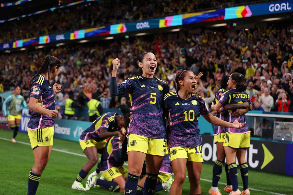 Colombia logra un triunfo histórico en el Mundial al vencer a la candidata Alemania (Photo by Cameron Spencer/Getty Images)