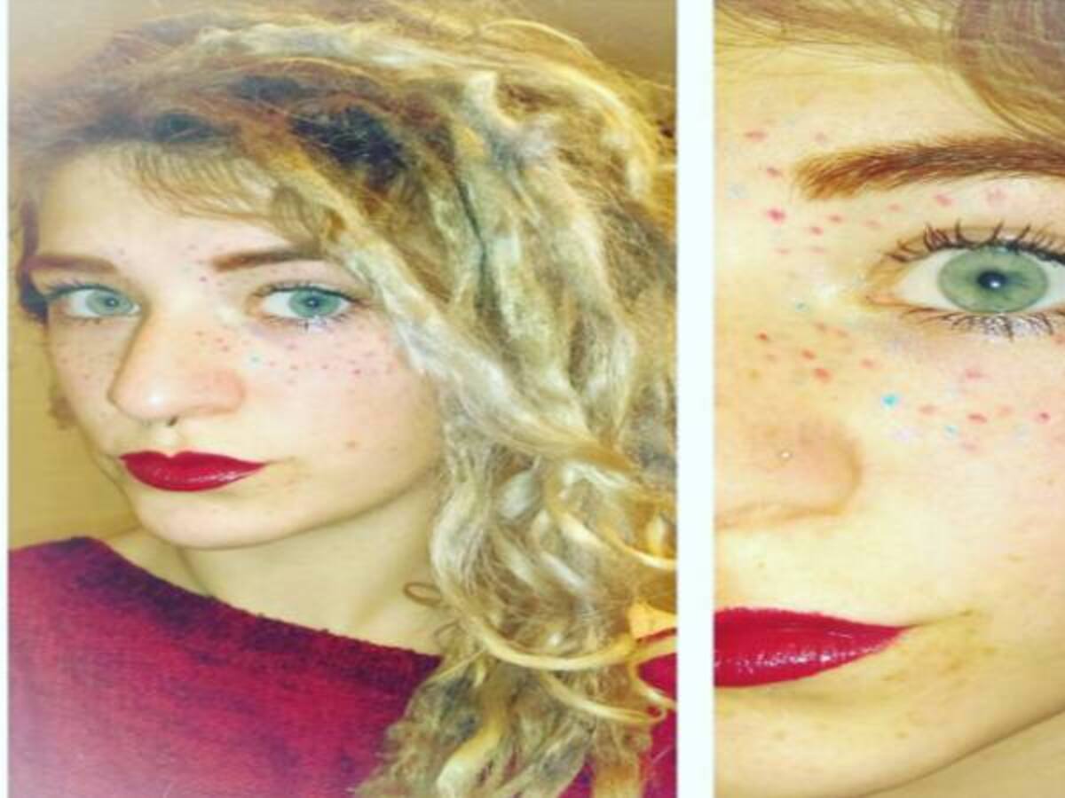 Las pecas de colores se imponen en Instagram