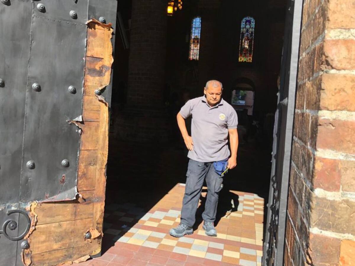 Preocupación por daños y riñas dentro de la Catedral de Medellín