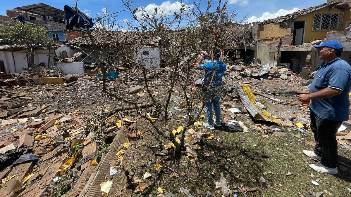 Gobernación confirma 22 lesionados y al menos 5 casas destruidas en Rionegro