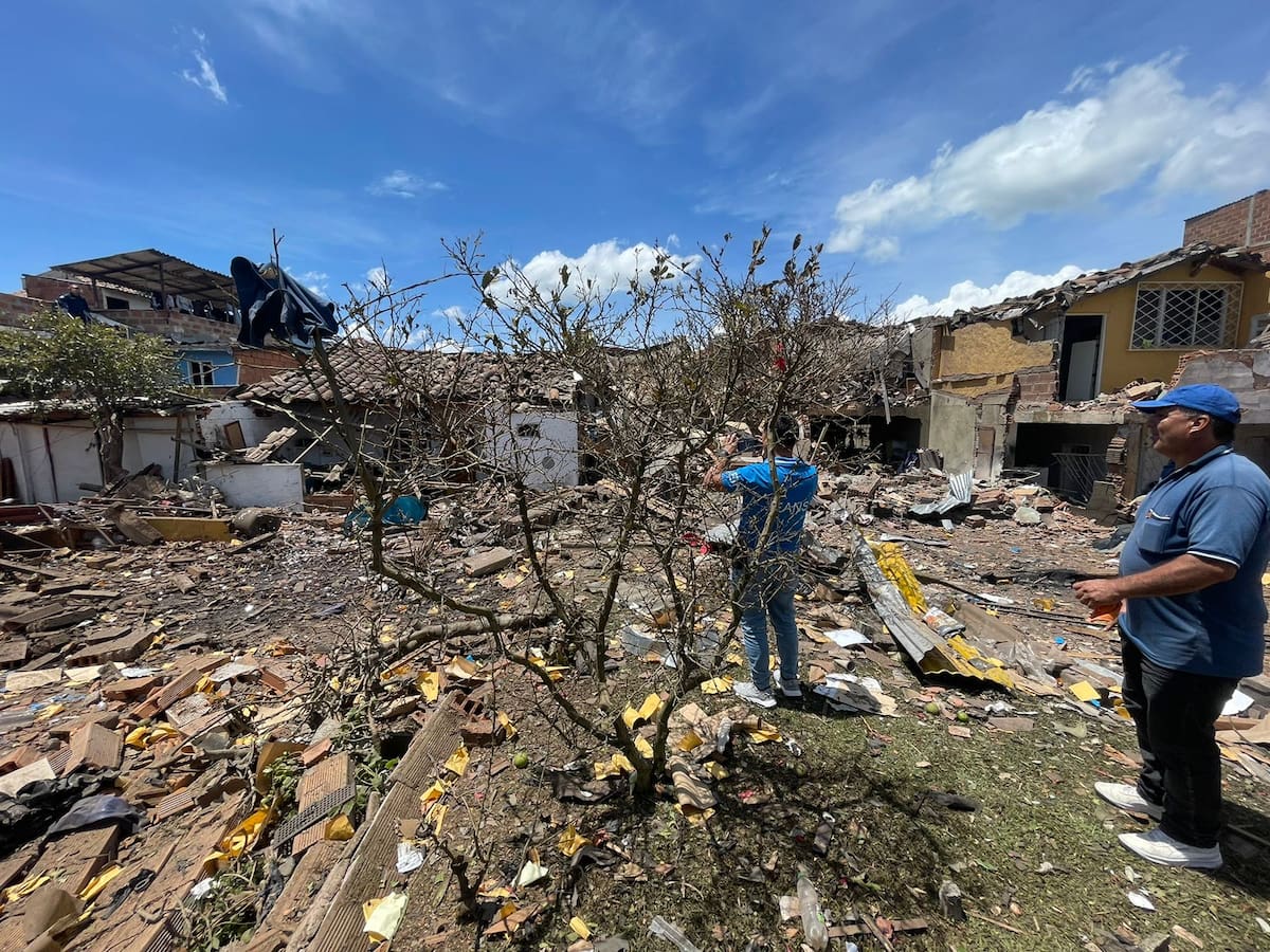 Gobernación confirma 22 lesionados y al menos 5 casas destruidas en Rionegro