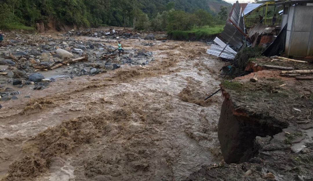 Fuertes lluvias Tolima