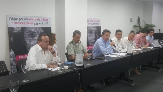 Capturan en Cartagena a 14 personas señaladas de abusar sexualmente de menores. Foto: La Wcon Julio Sánchez Cristo