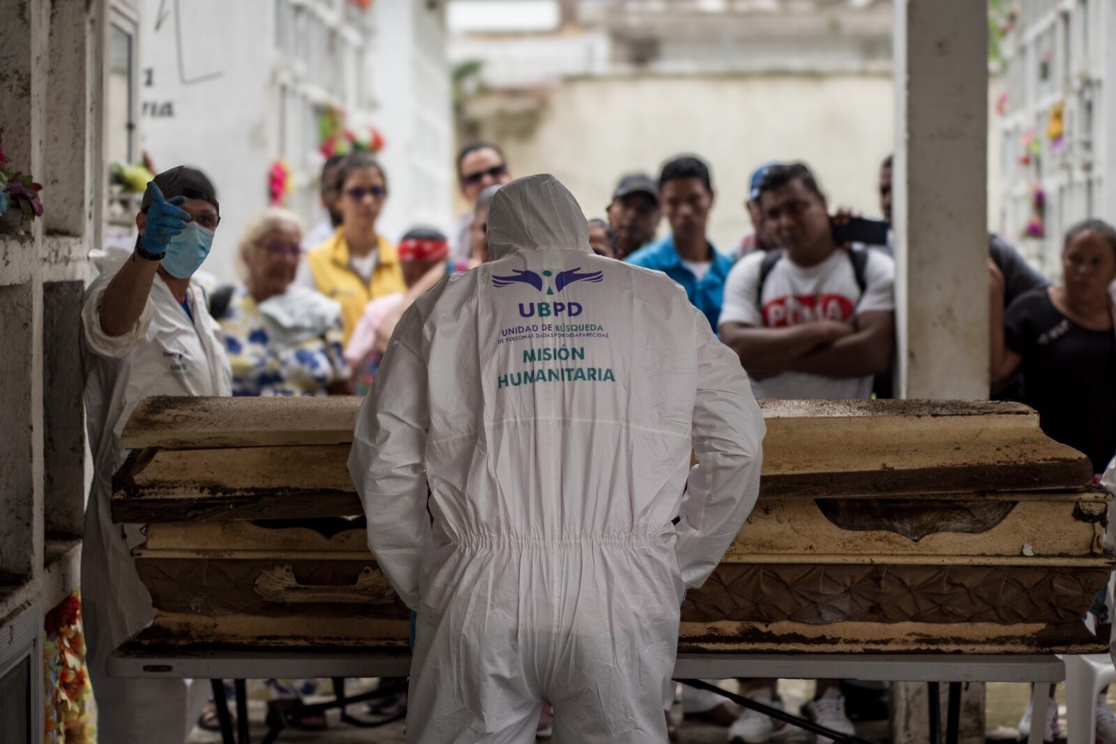 Exhumaciones cementerio de Apartadó- foto JEP