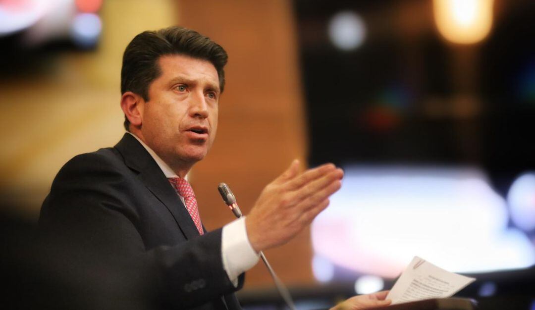 Ministro de Defensa Diego Molano