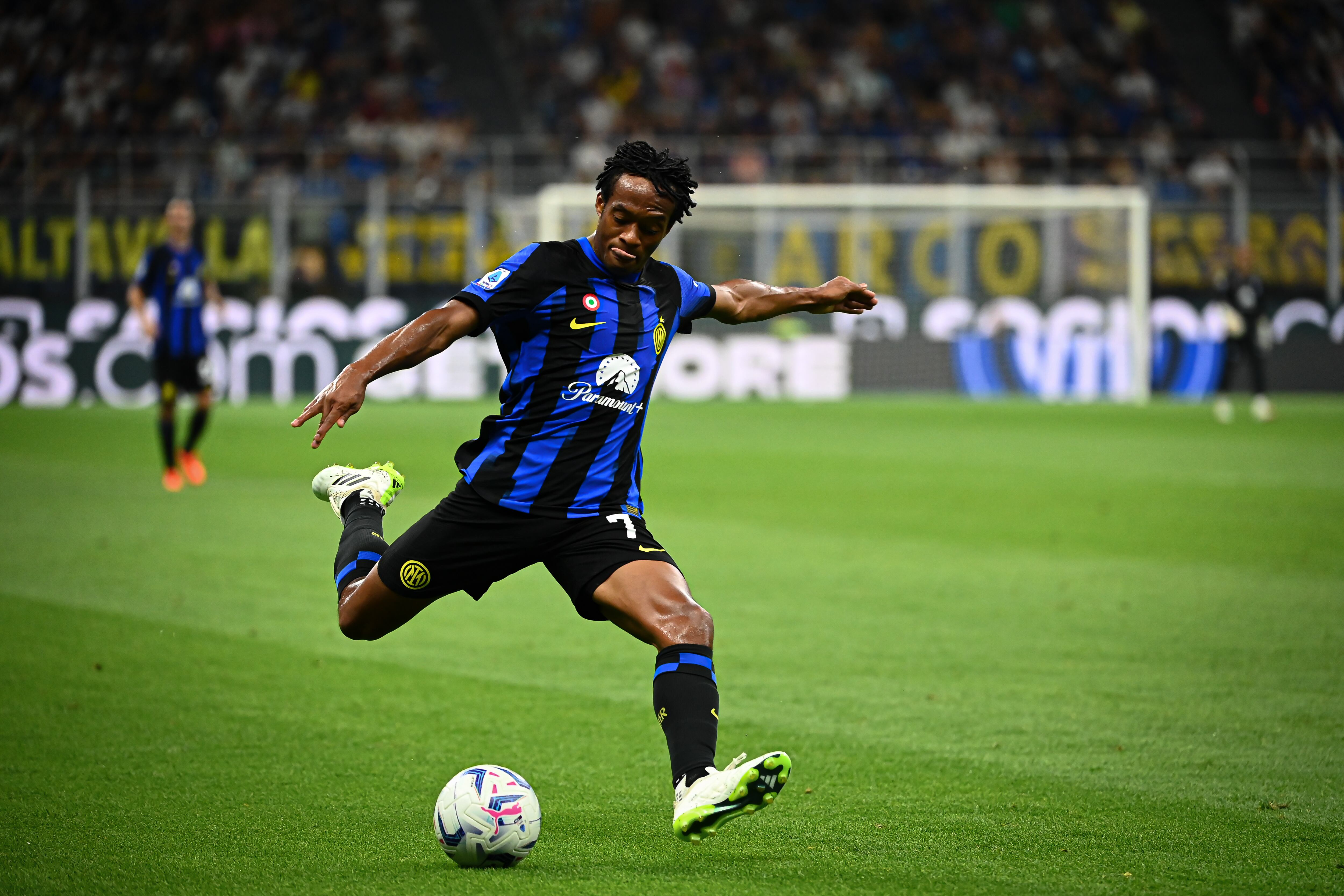 Juan Guilermo Cuadrado con el Inter de Milán ante Monza (Photo by Piero Cruciatti/Anadolu Agency via Getty Images)