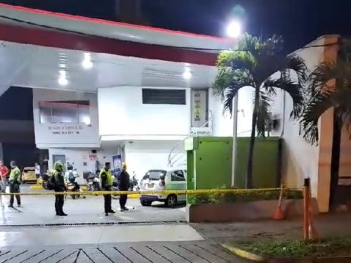 Una granada fue lanzada a una estación de combustible del oriente de Cali