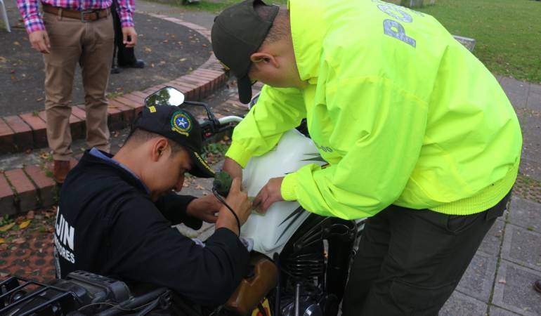 Demarcar la moto es una alternativa para bjar el riesgo de hurto