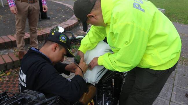 Demarcar la moto es una alternativa para bjar el riesgo de hurto