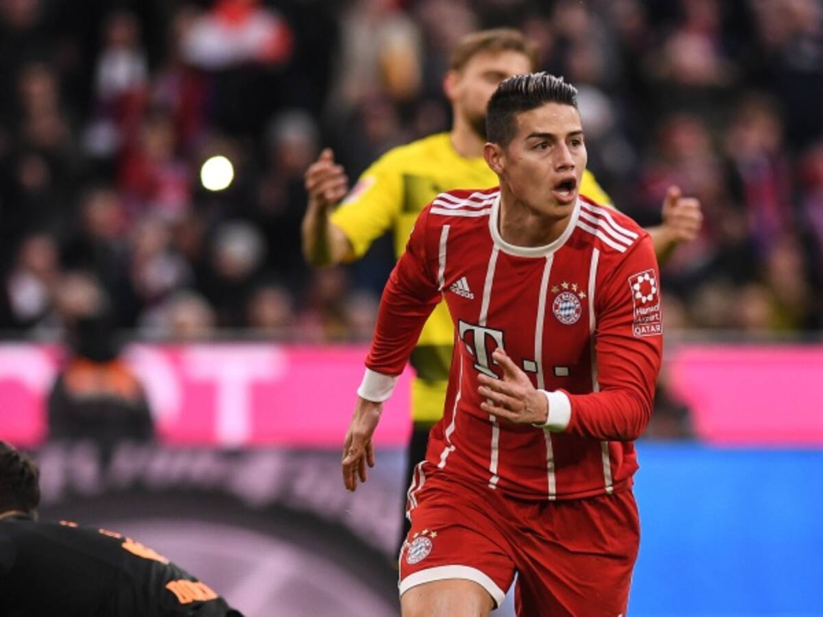James integra el once ideal de la Bundesliga tras la fecha 28