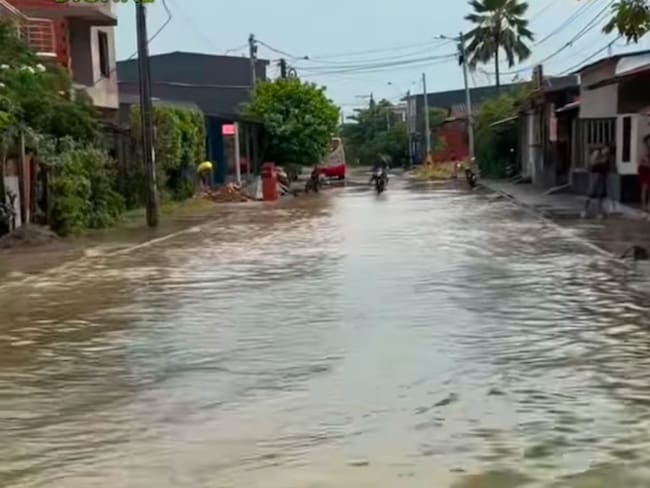 Alcaldía de Chigorodó declaró calamidad pública por erosión del río. Foto: Cortesía.