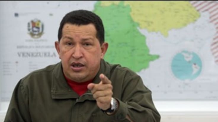 Aviones espía están entrado a Venezuela desde Colombia: Hugo Chávez