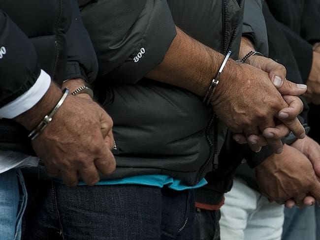 Detención de disidentes de las Farc en la frontera con Ecuador. Foto: Getty Images