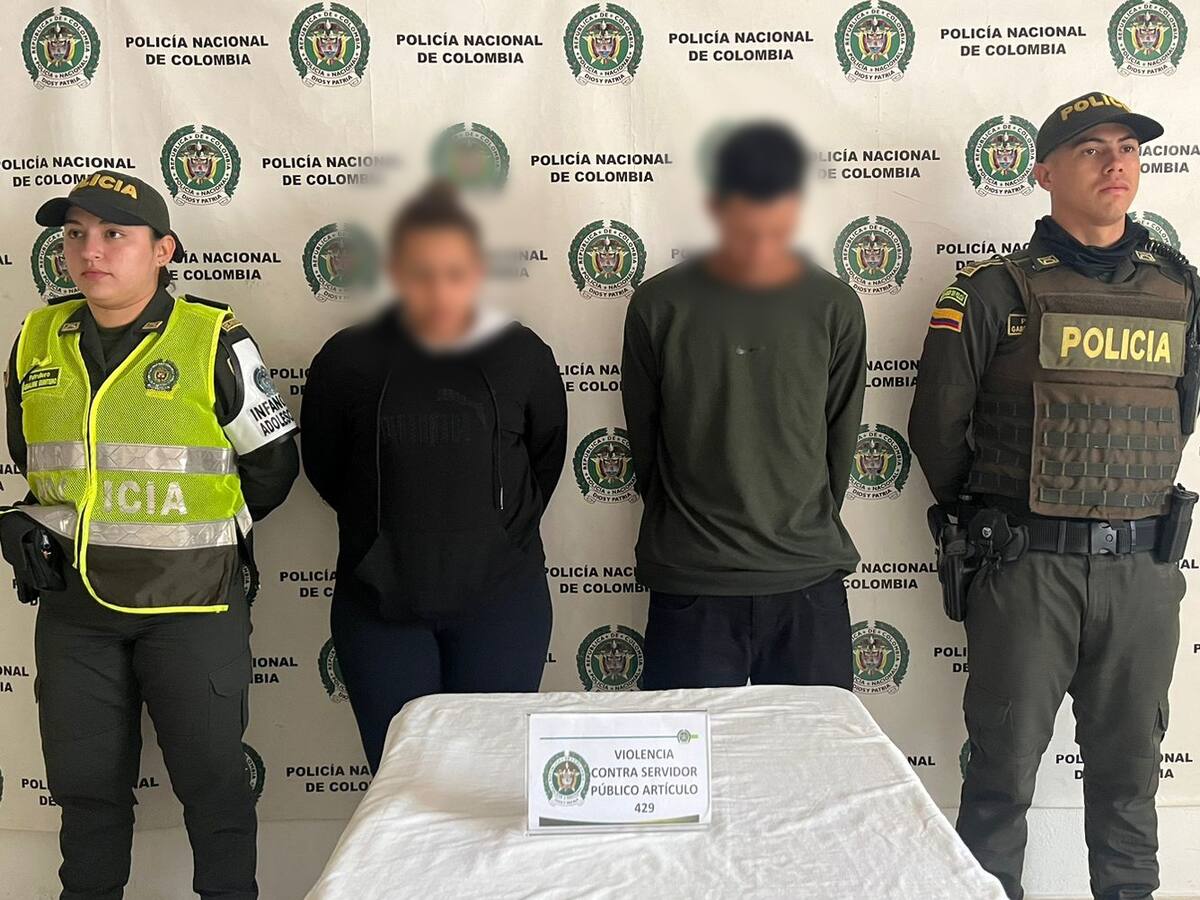 En medio de una fiesta dos personas agredieron a un policía en Antioquia