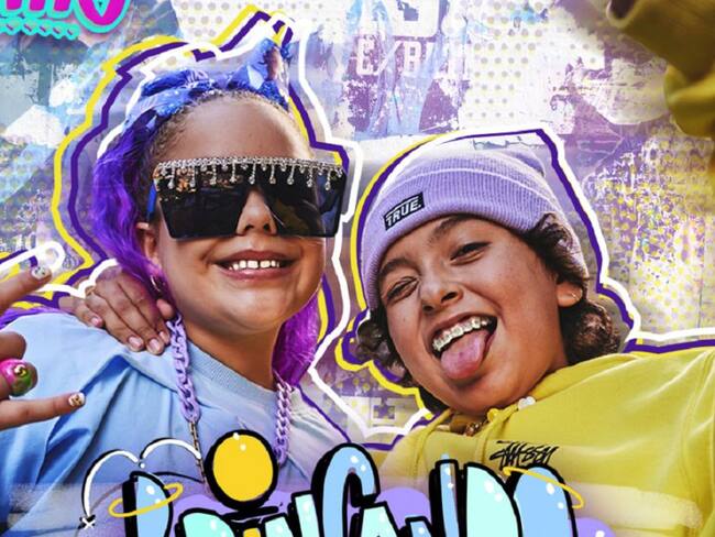 Anny y Lukas Kaskas un derroche de energía en “Brincando”