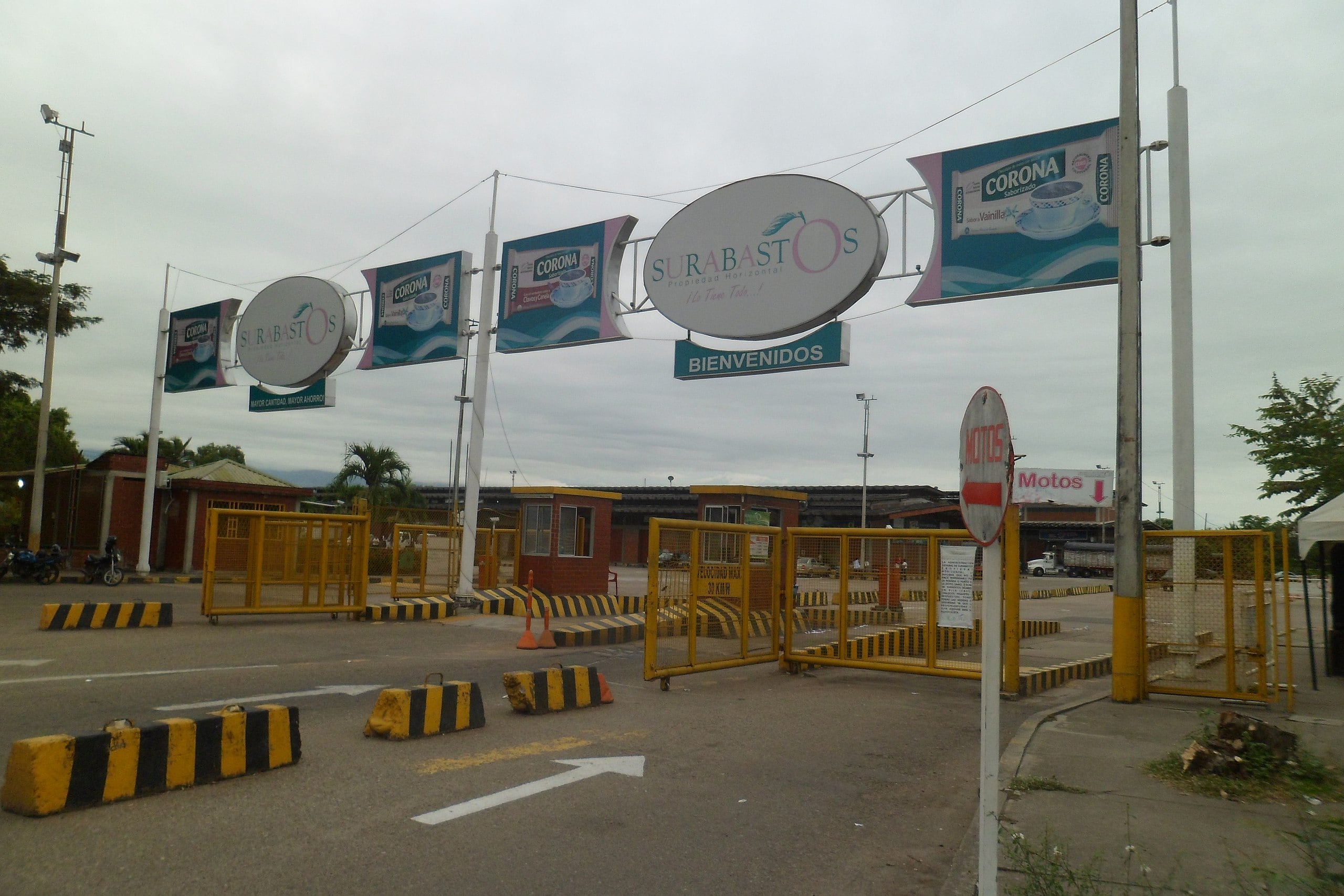 Cerca de 500 toneladas de alimentos, entre frutas y verduras. Foto Cortesía