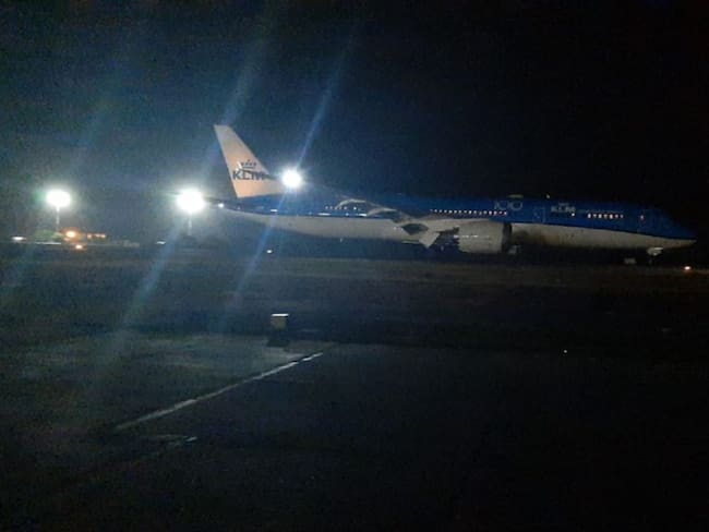 Vuelo humanitario con holandeses despegó desde el Aeropuerto de Cartagena