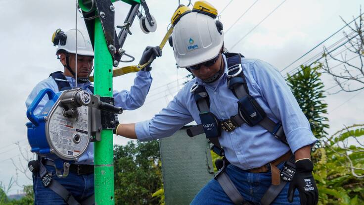 Líder de operaciones y mantenimiento de Efigas, Andrés Villegas