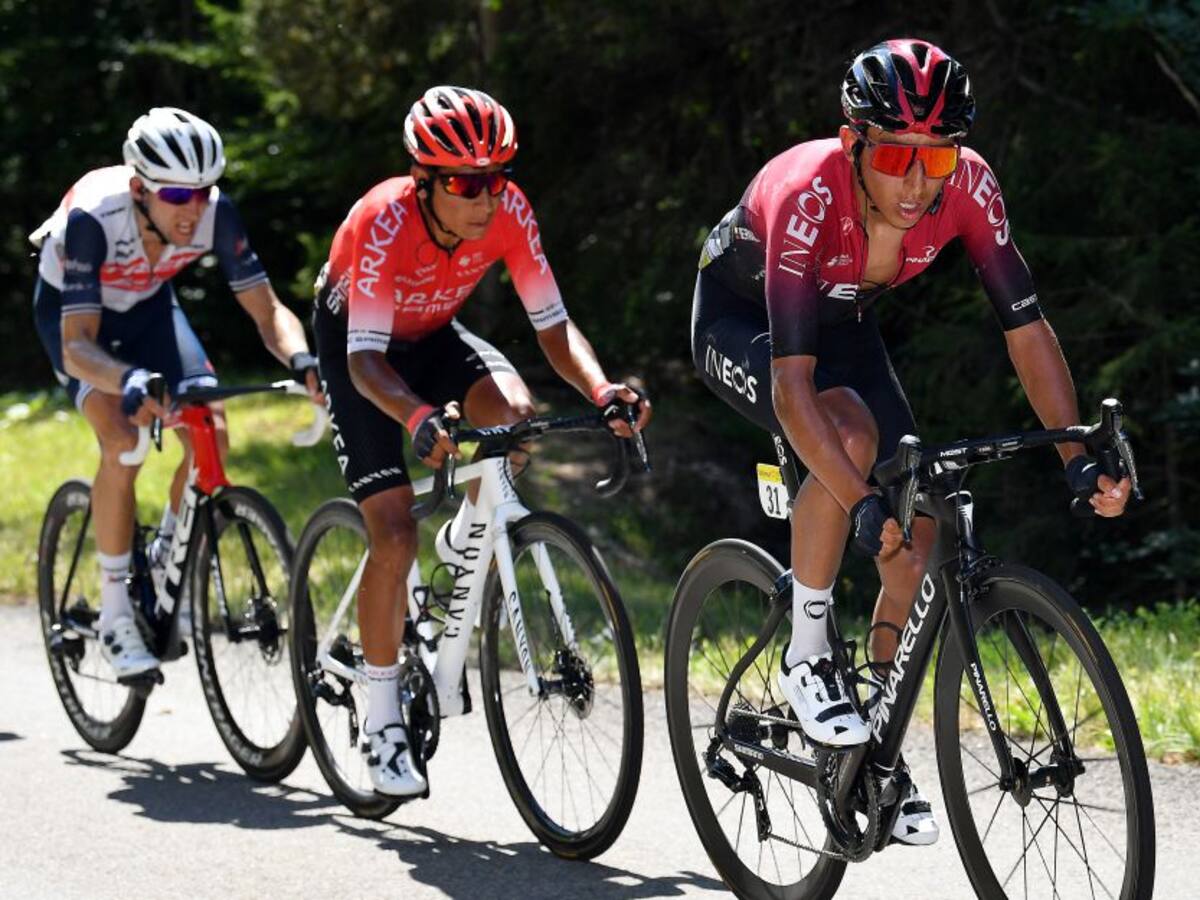Egan y Nairo, segundo y tercero en el Tour de l'Ain