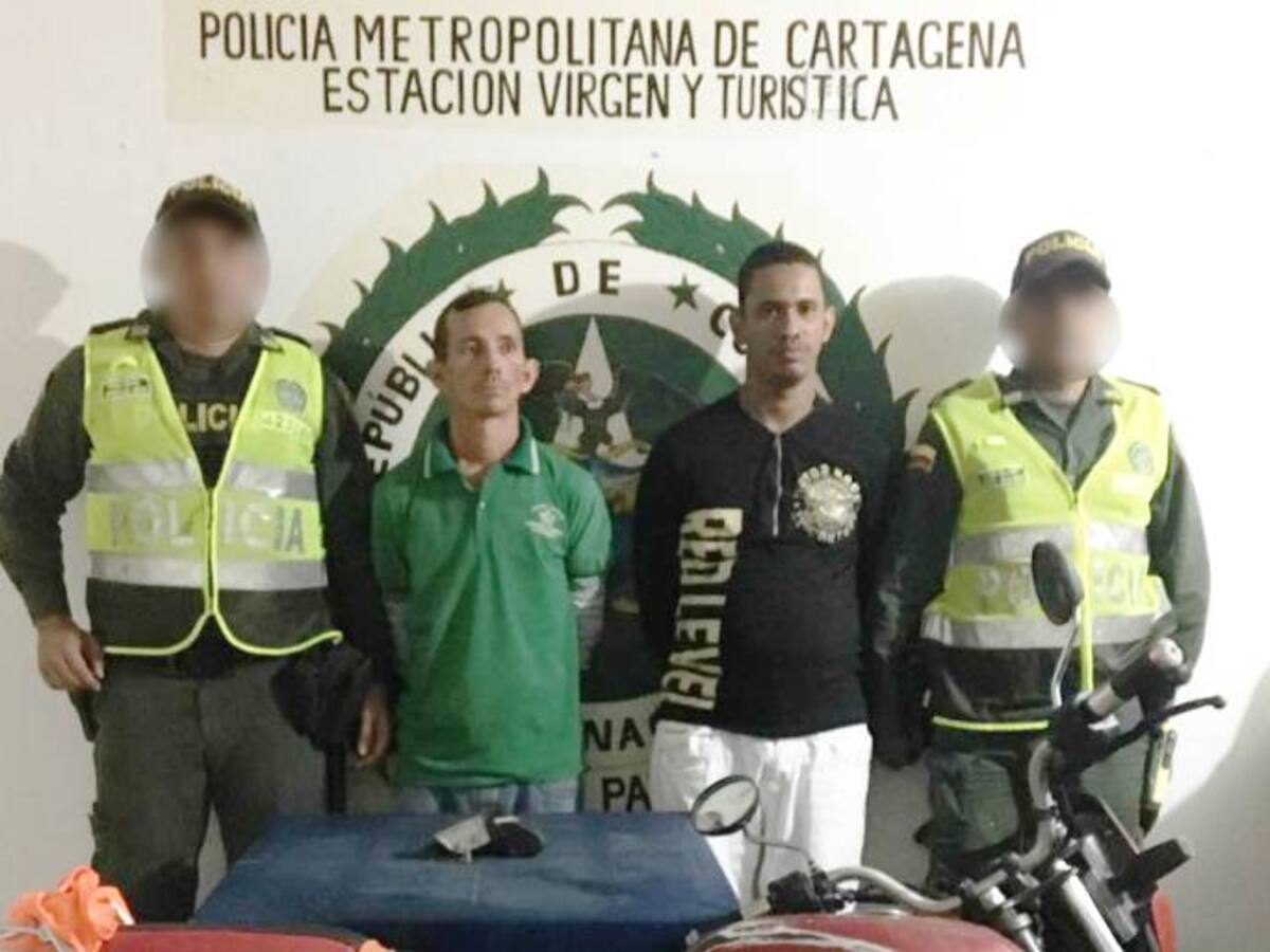 Diez delincuentes capturados vinculados en hechos delictivos en Cartagena