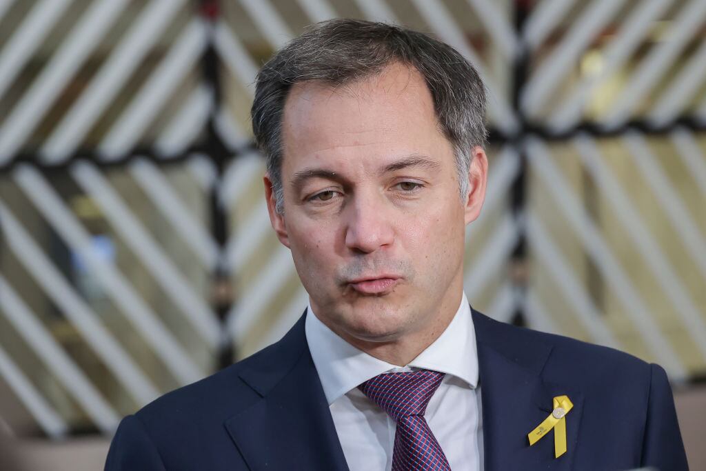 Alexander De Croo primer ministro de Bélgica (Photo by Nicolas Economou/NurPhoto via Getty Images)