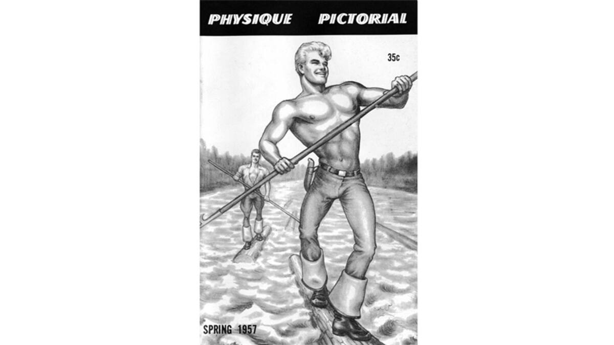 En la obra de Tom of Finland, quien empezó a publicar tiras y cómics en la década de los años 50, suelen aparecer hombres musculados en actitud provocativa, muchos de ellos vestidos de cuero y con órganos sexuales de gran tamaño. (Foto: Collection of Volker Morlock, © 1962 Tom of Finland Foundation)