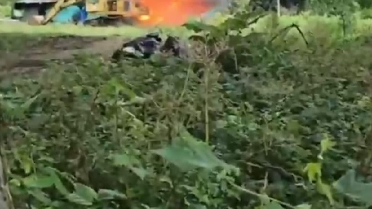 Seis unidades de producción minera ilegal del ELN fueron destruidas en Cauca