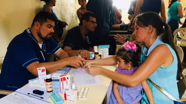 Comisión médica evaluando mal de Chagas en Táchira
