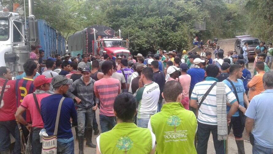 En Medellín se concentrarán los indígenas de Antioquia que apoyan la Minga Nacional. Foto: @jhunior05