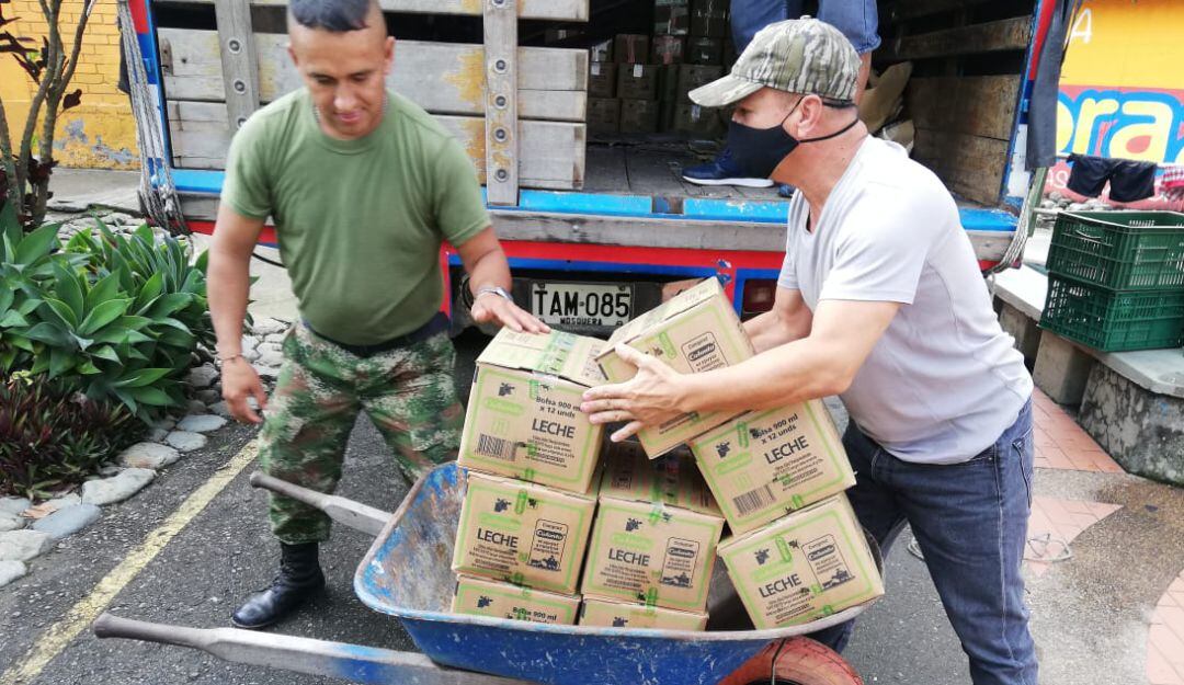 Productores de leche 