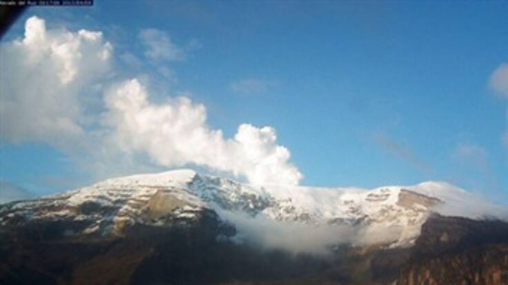 Cenizas del Ruiz podrían alterar el color del agua en ríos del Tolima