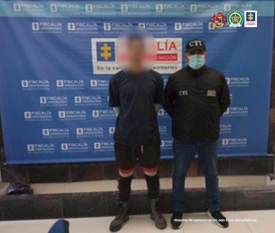 Está señalado de abusar de su hermana, una niña de 12 años. Foto: Fiscalía.