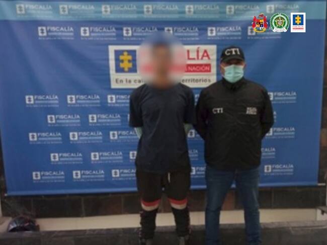 Está señalado de abusar de su hermana, una niña de 12 años. Foto: Fiscalía.