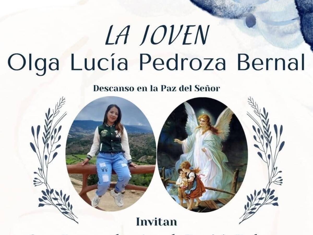Este 27 de noviembre serán las exequias de joven mujer asesinada por menor de edad en Soracá