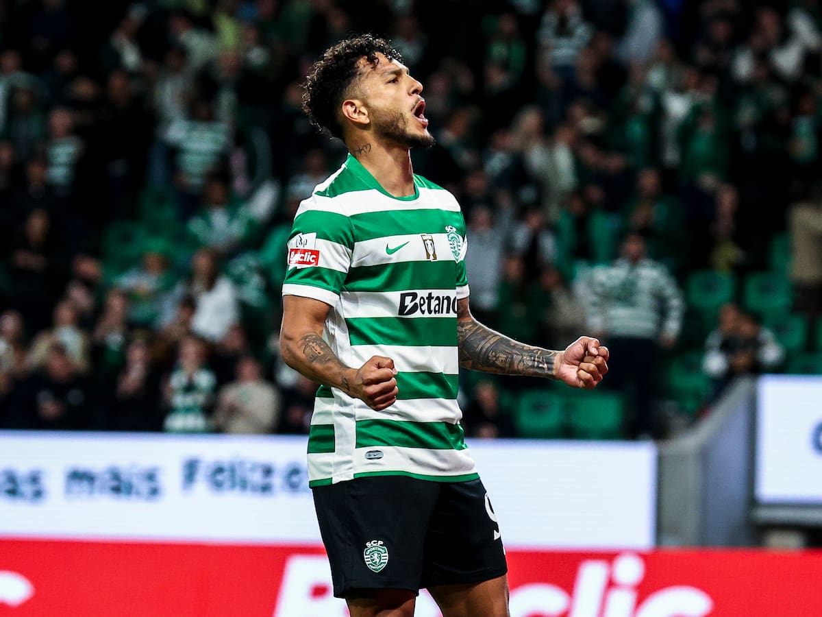 Vea aquí el gol de Luis Javier Suárez con Sporting: el colombiano sigue encendido rumbo al Mundial