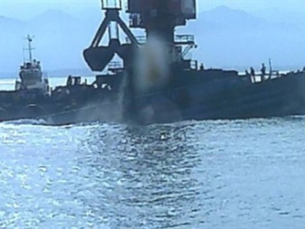 Fiscalía inicia investigación preliminar por carbón arrojado al mar Caribe