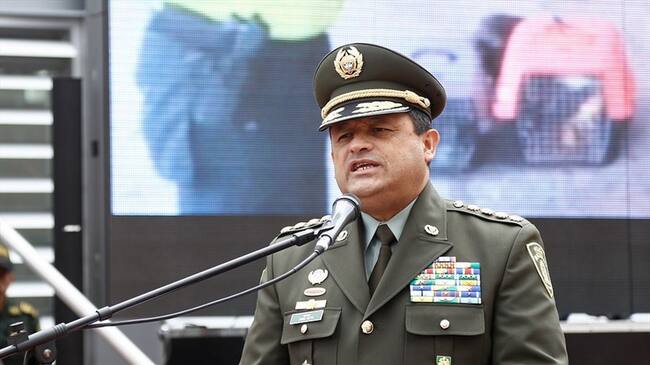 General Jorge Nieto, director de la Policía Nacional. Foto: Colprensa