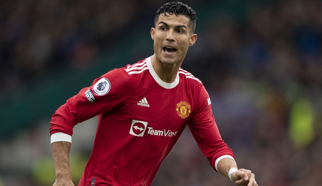 Cristiano Ronaldo en el Manchester United en 2021