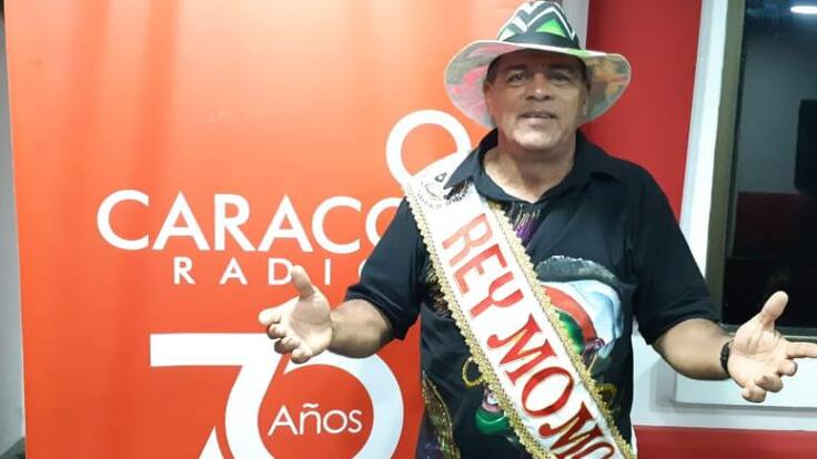 Freddy Cervantes, el primer rey momo representante de las letanías