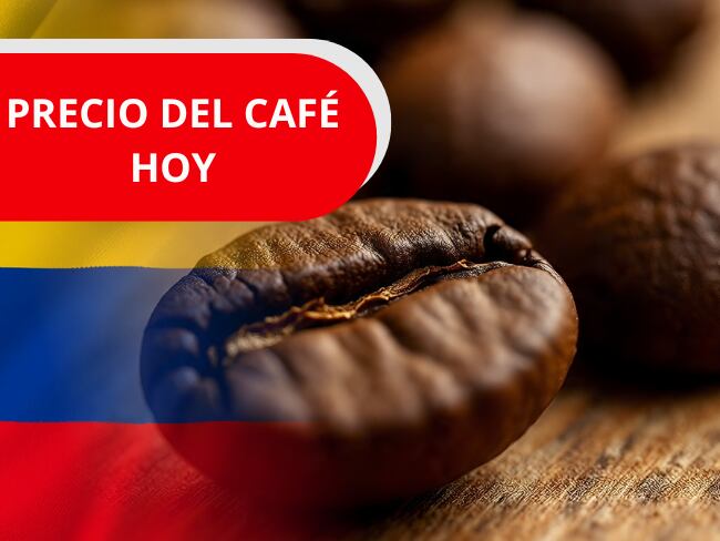 Precio del café HOY 23 de enero, Foto generada con IA