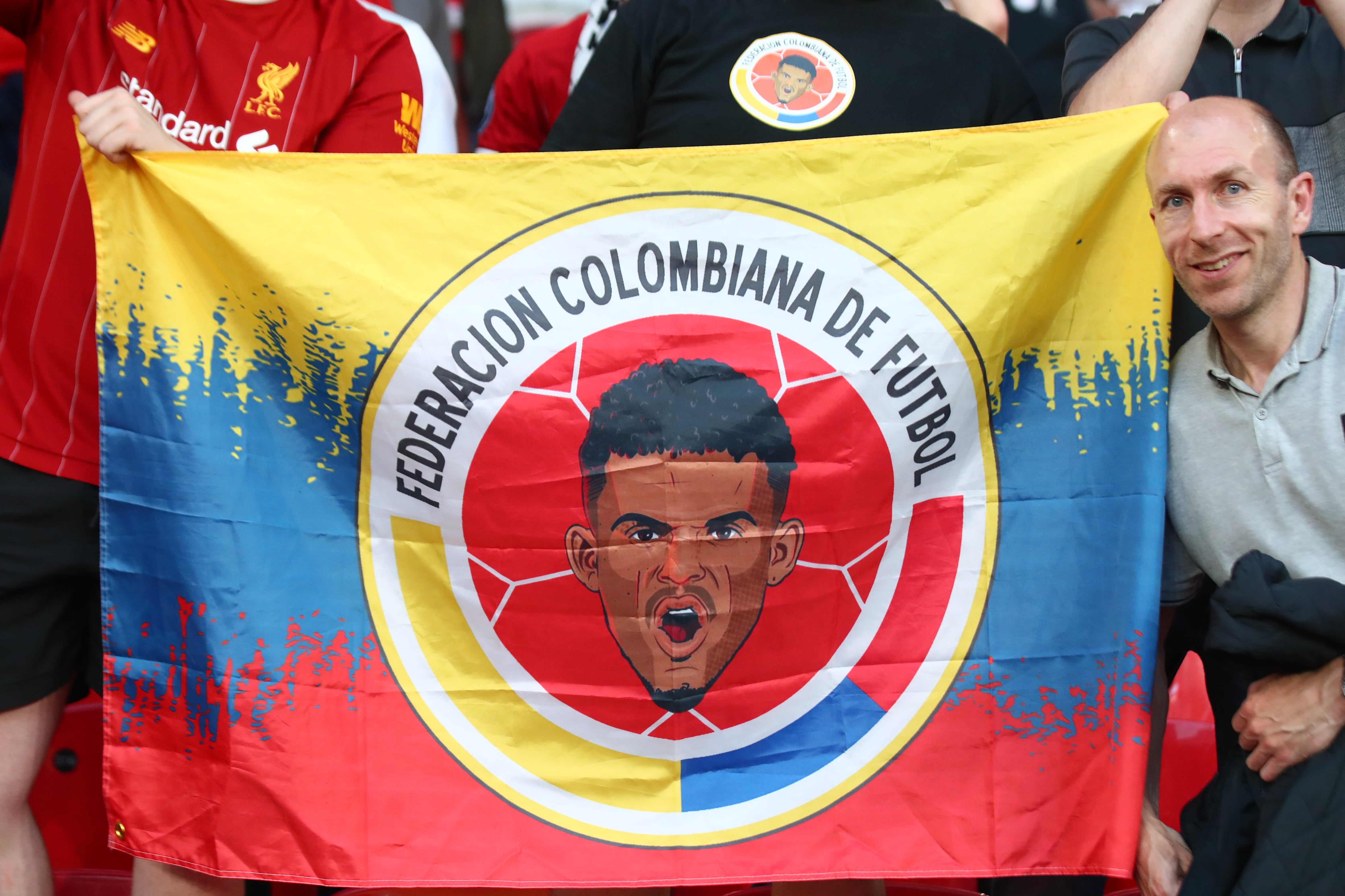 Luis Díaz es muy querido por la afición del Liverpool. (Photo by Chris Brunskill/Fantasista/Getty Images)