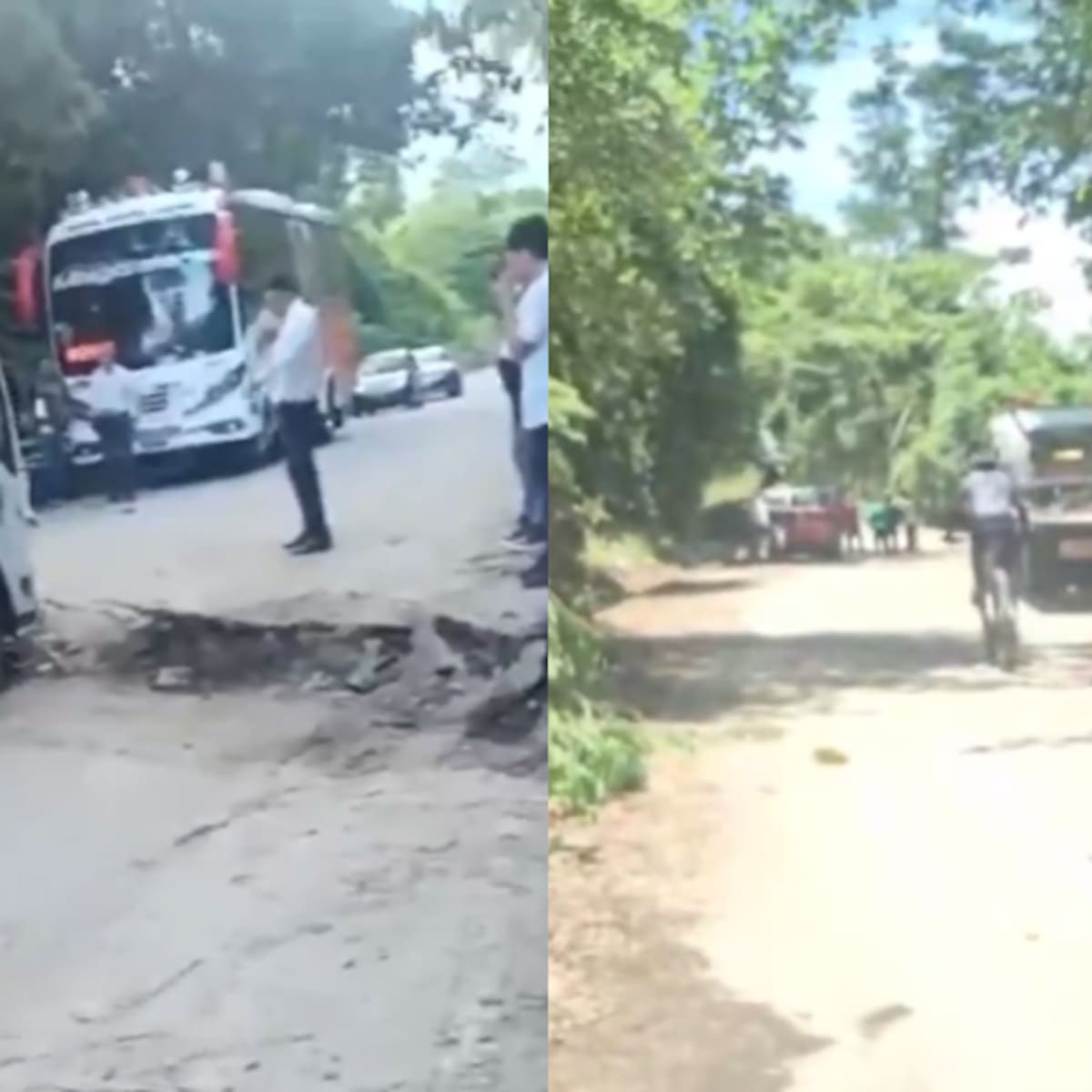 Una falla geológica afecta la movilidad en cinco municipios de Santander
