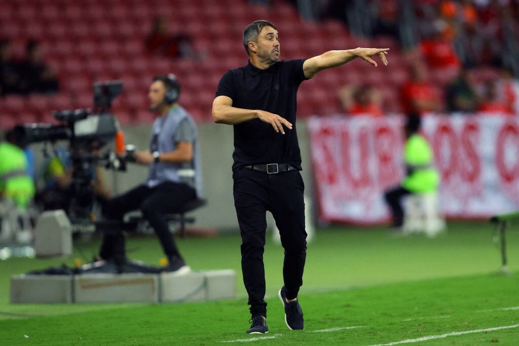 Eduardo Coudet destacó el trabajo de Borré / Getty Images