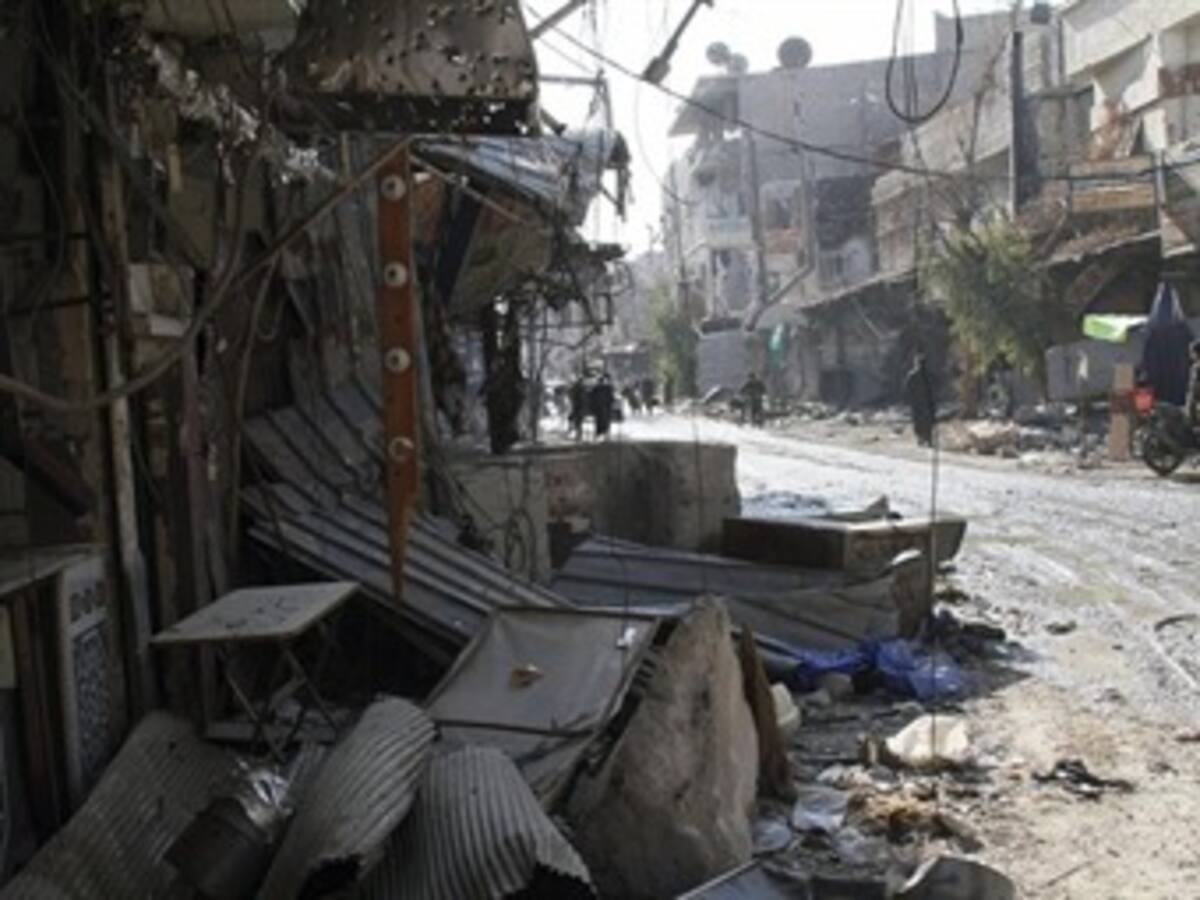 Al menos un muerto y varios heridos por disparo de cohetes en Siria