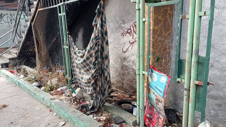 La calle más sucia de Bucaamanga