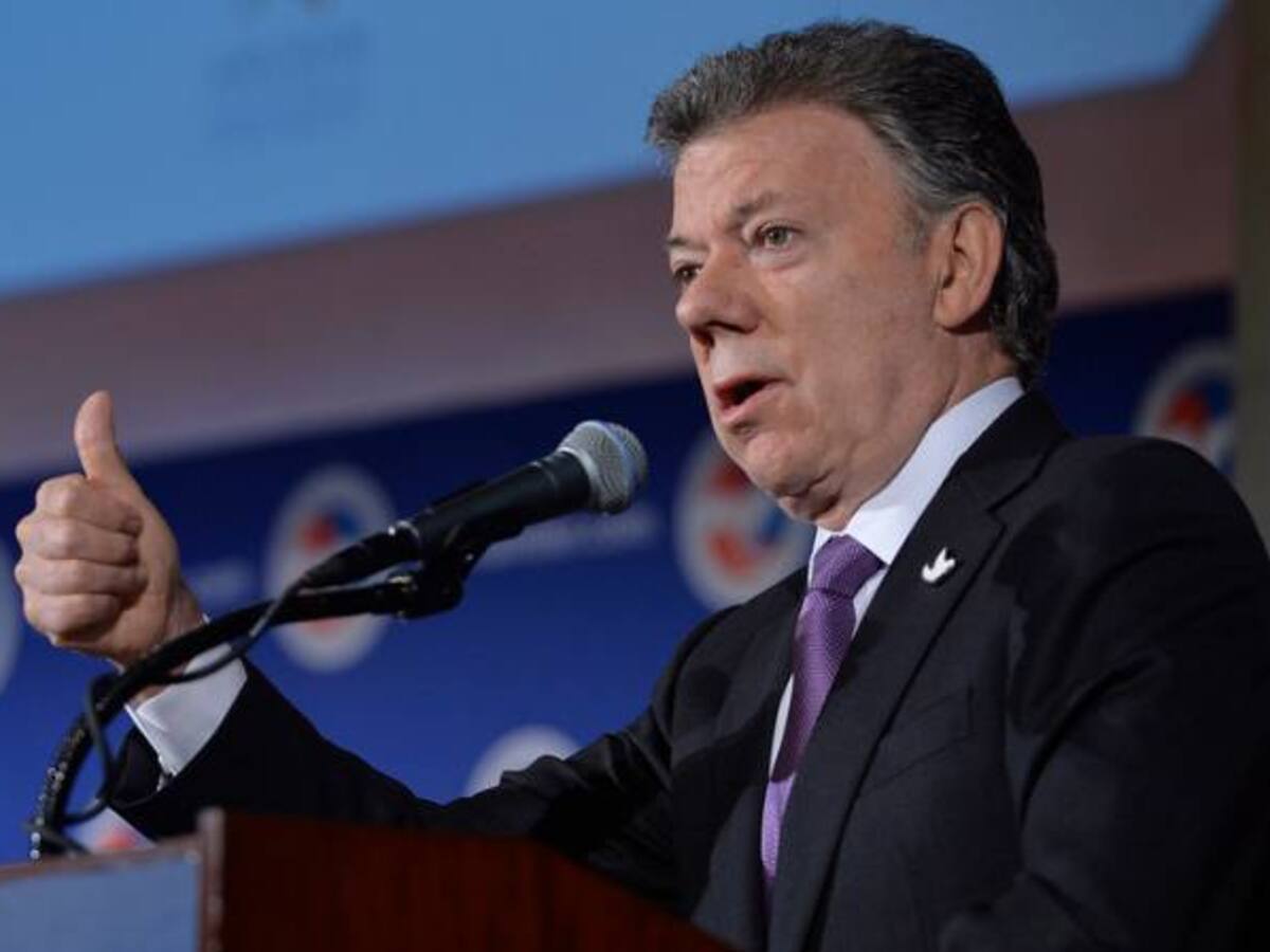 Ante la comunidad internacional Santos ratifica que plebiscito será el mecanismo de refrendación