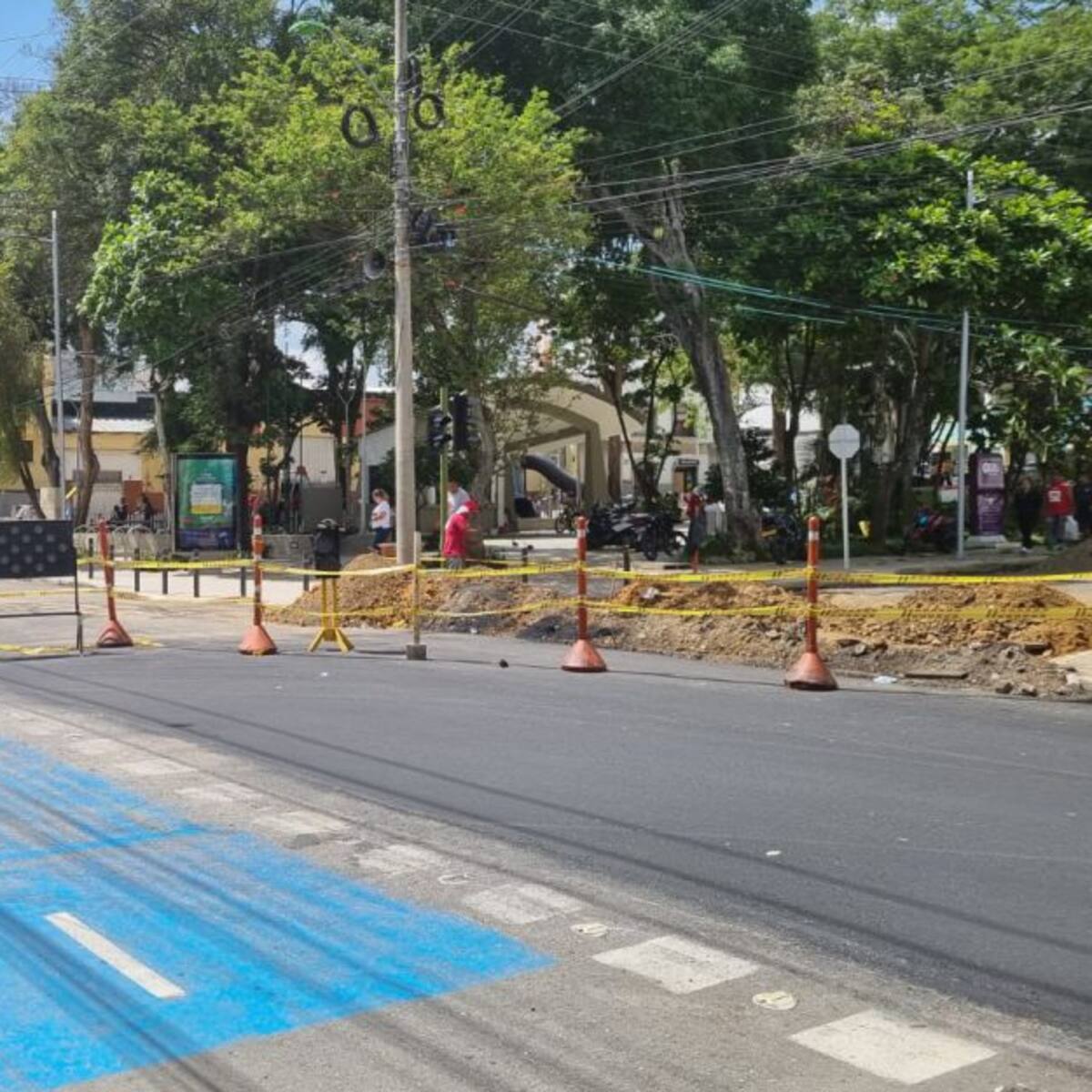 VIDEO: El cierre en la carrera 21 con calle 50