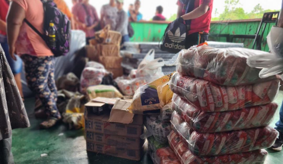 Damnificados de Solano recibieron ayudas