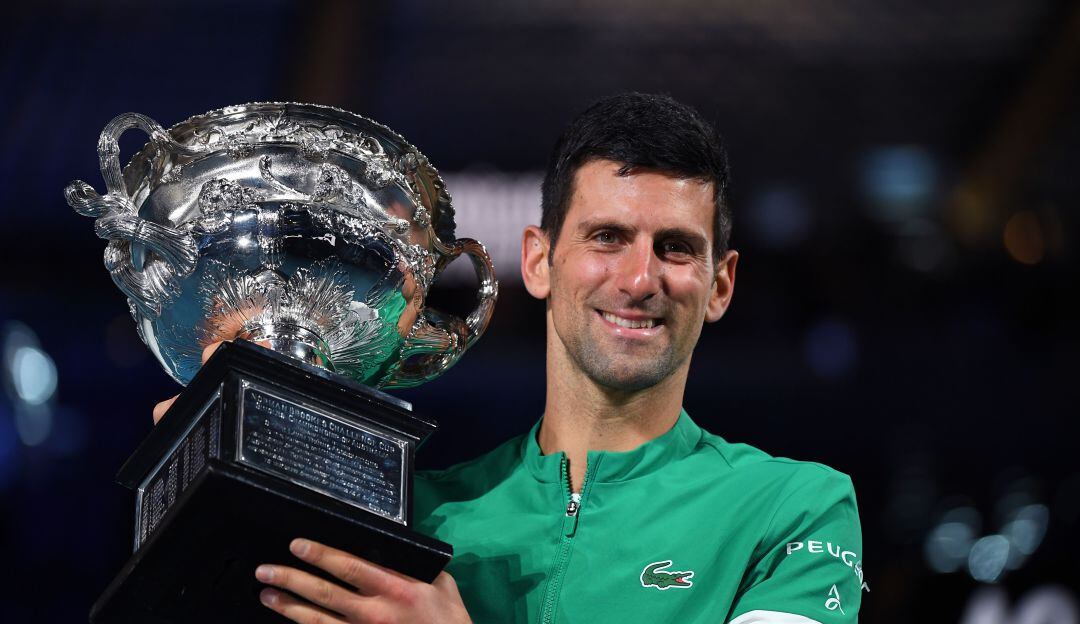 Novak Djokovic ganó su noveno título del Australian Open.